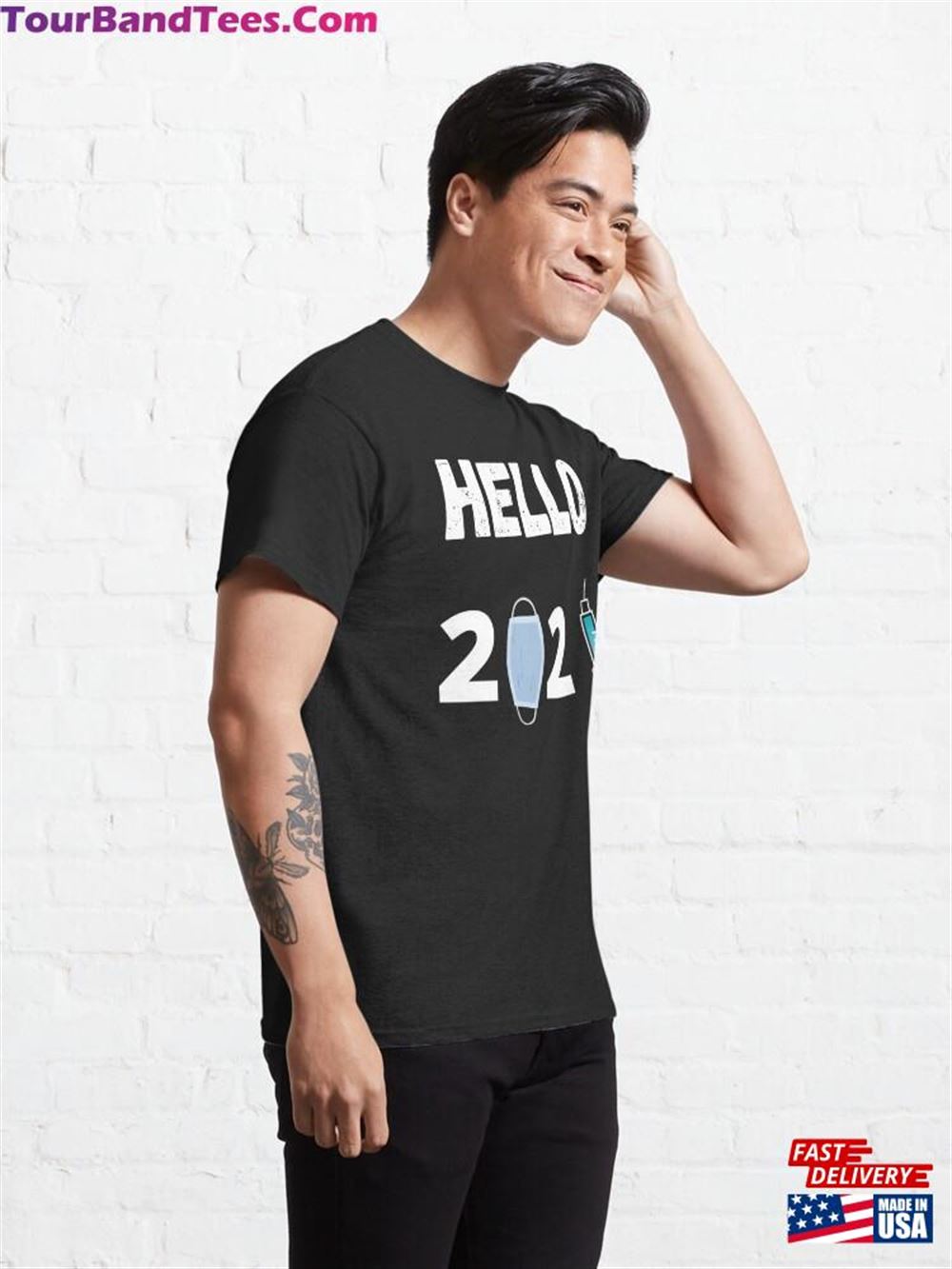 Hello Classic T-Shirt Unisex 29Uf116298 – Utopia Fashion