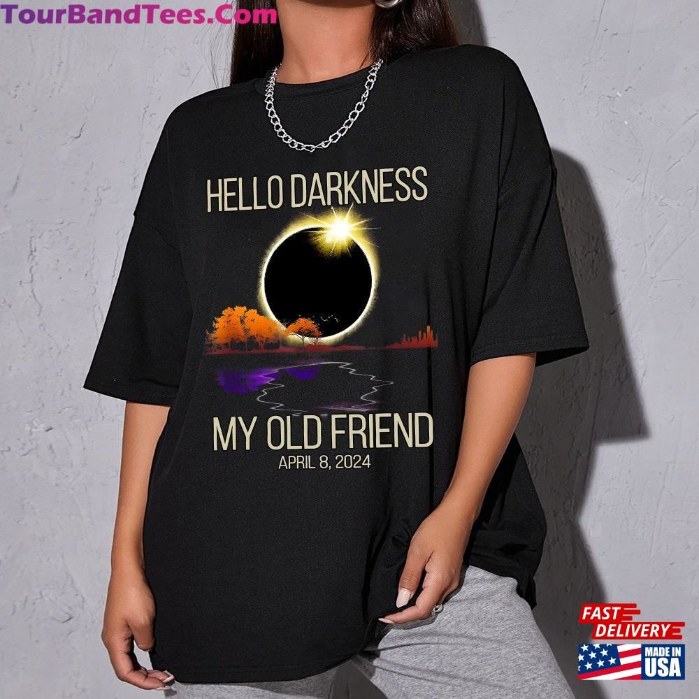 Hello Darkness Shirt April 8Th Eclipse Event Unisex Hoodie 29Uf116263 – Utopia Fashion