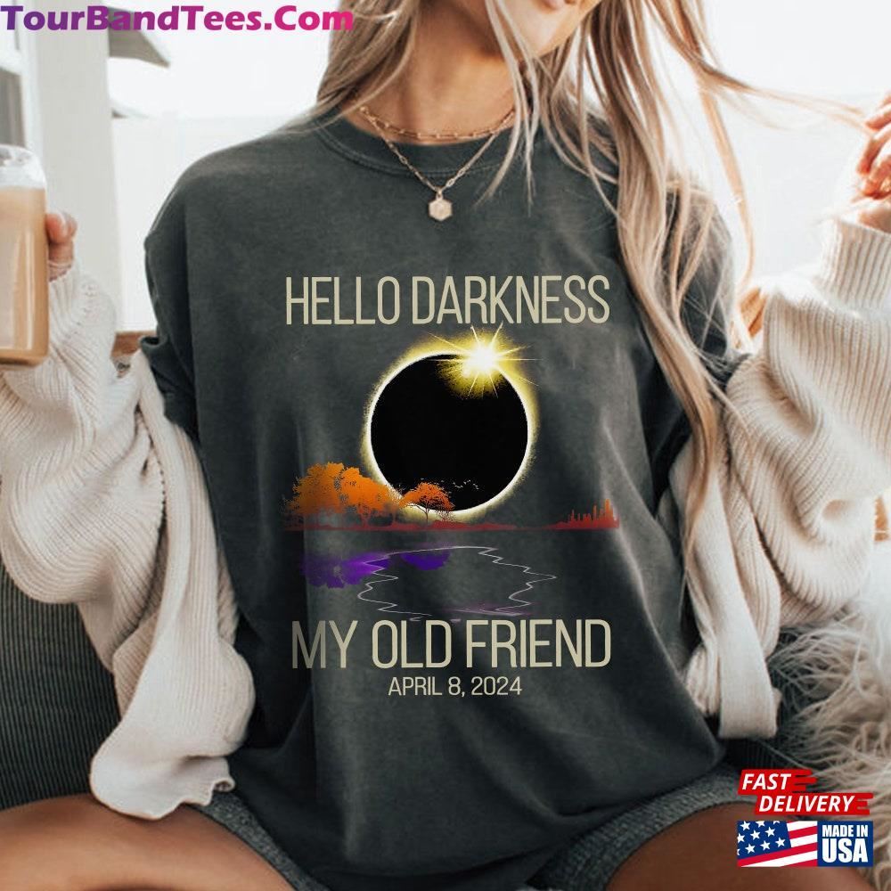 Hello Darkness Shirt April 8Th Eclipse Event Unisex Hoodie 29Uf116263 – Utopia Fashion