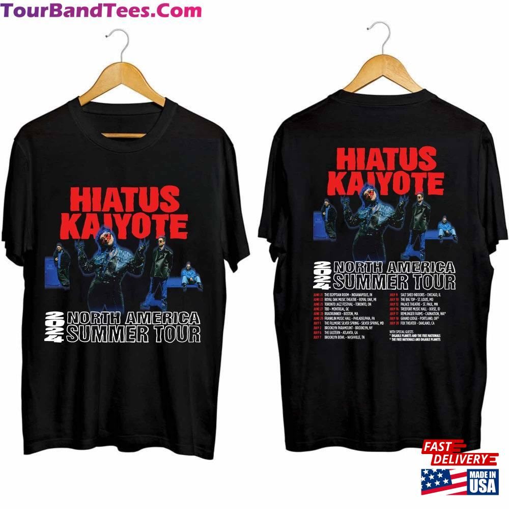 Hiatus Kaiyote Tour Shirt Band Fan Concert Hoodie Sweatshirt 29Uf097030 – Utopia Fashion