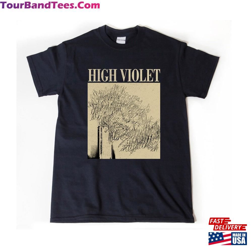 High Violet Shirt The National Band Tee T-Shirt Sweatshirt 29Uf107013 – Utopia Fashion