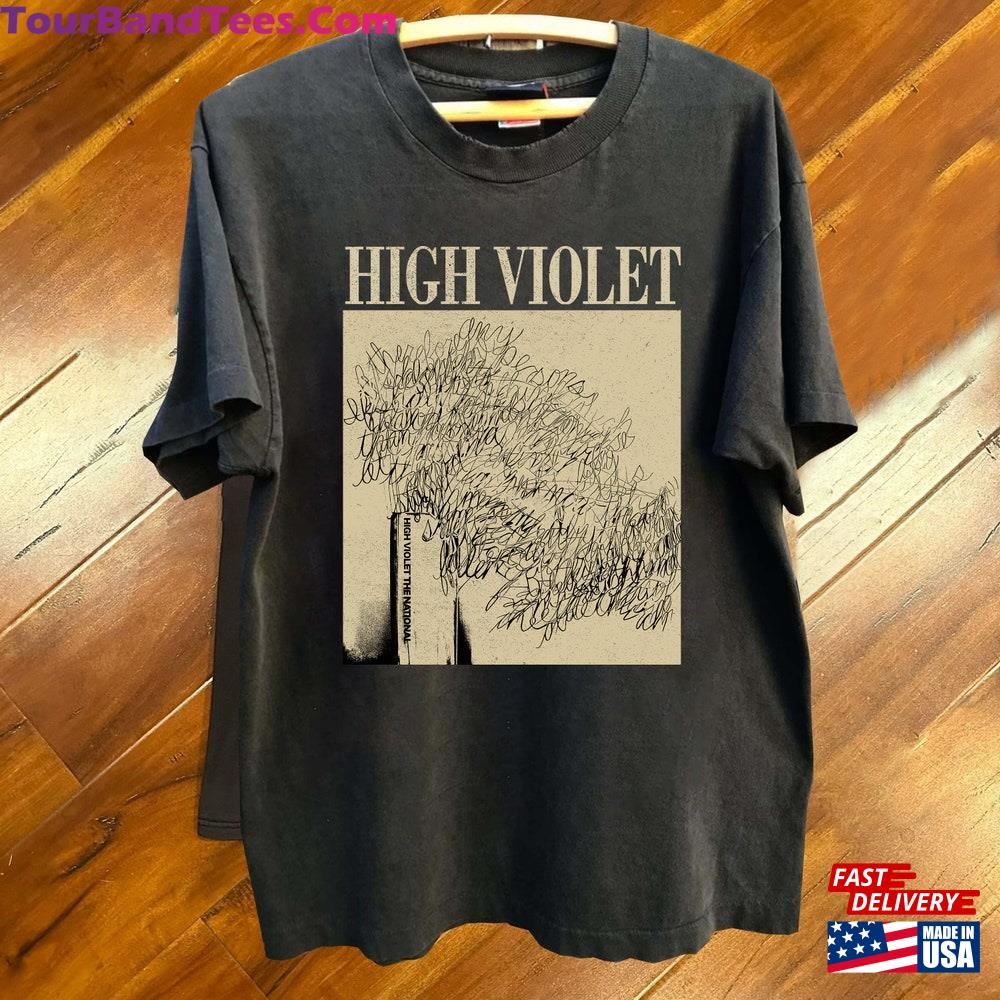 High Violet Shirt The National Band Tee T-Shirt Sweatshirt 29Uf107013 – Utopia Fashion