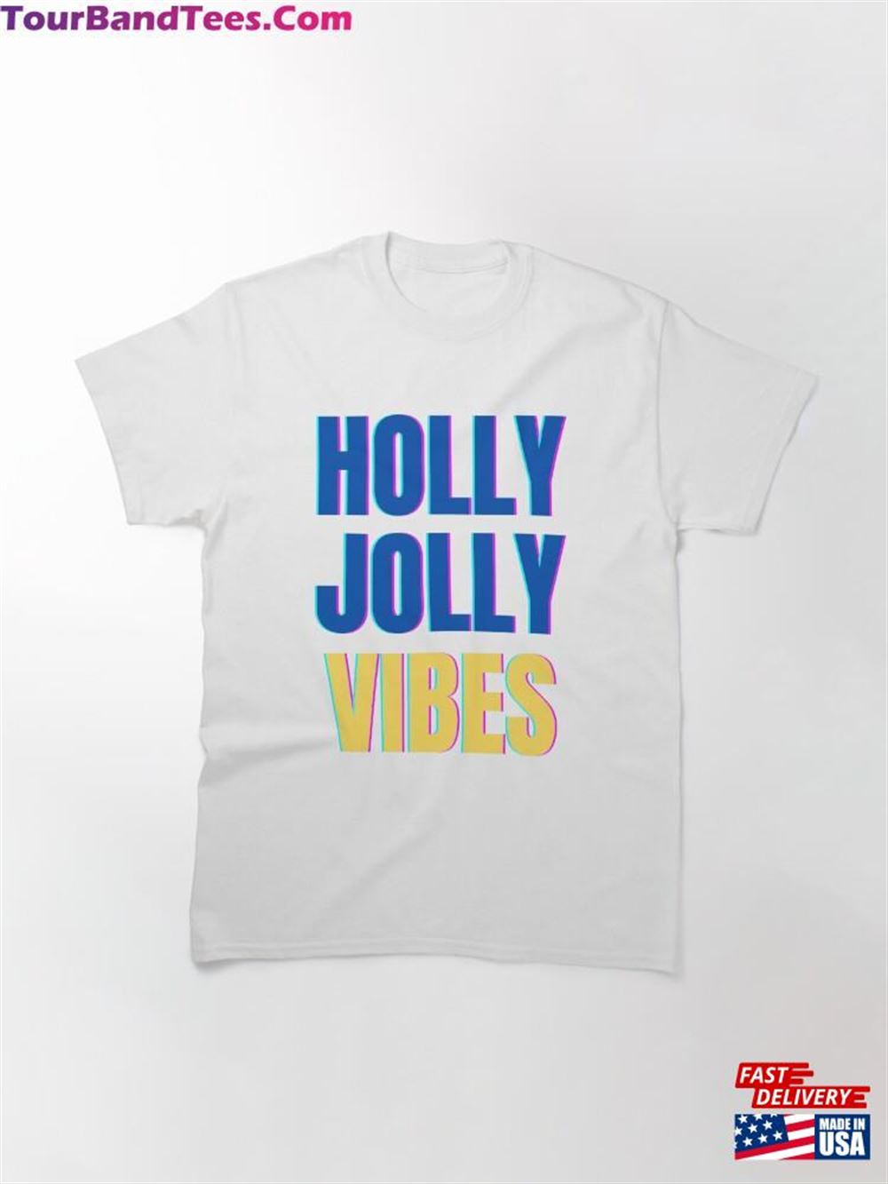 Holly Jolly Vibes Classic T-Shirt 29Uf102128 – Utopia Fashion