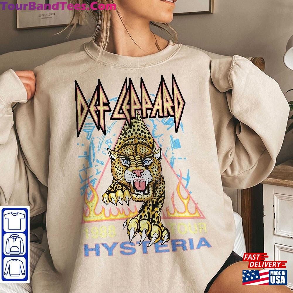 Hollylinstyle Def Leppard Music Shirt Tour Hoodie Unisex 29Uf096446 – Utopia Fashion