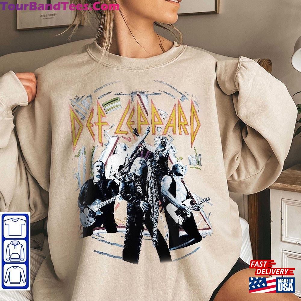 Hollylinstyle Oversized Def Leppard Washed T-Shirt Hoodie Classic 29Uf111761 – Utopia Fashion