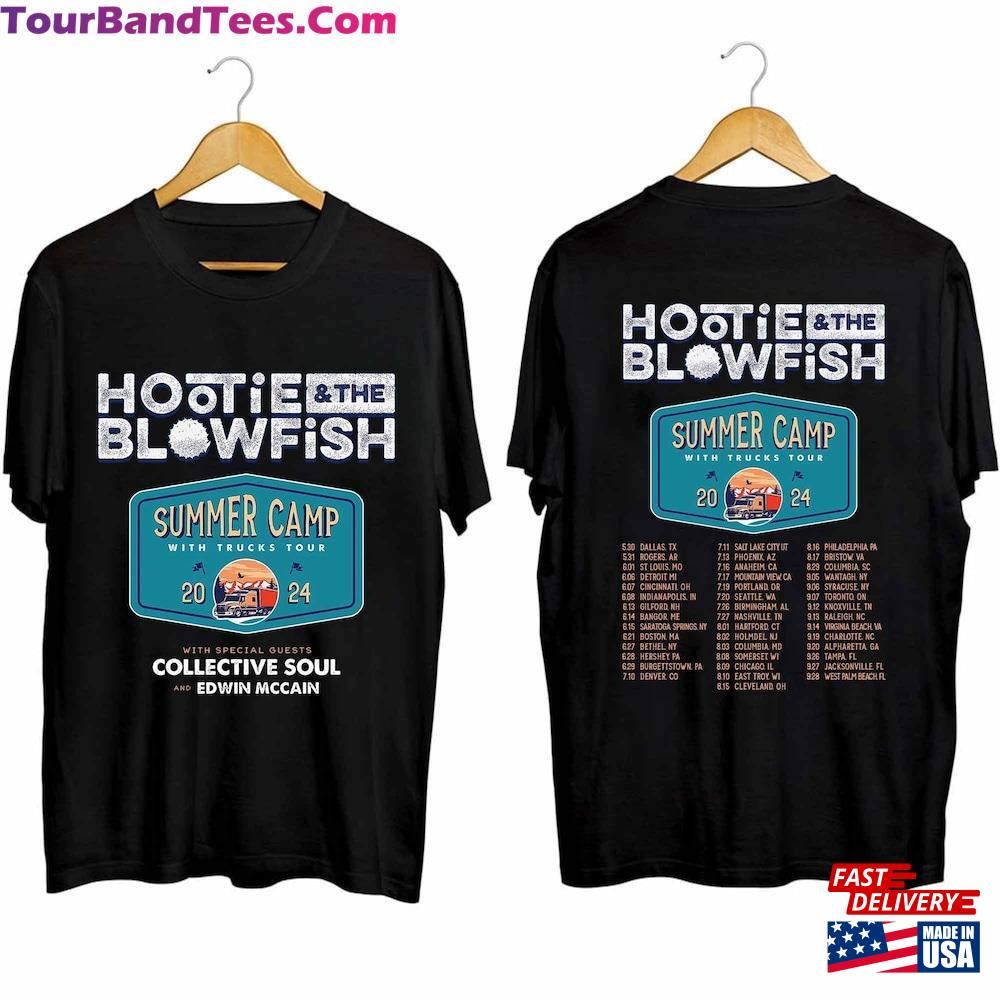 Hootie And The Blowfish Summer Camp With Trucks Tour Shirt Band Fan Classic T-Shirt 29Uf092420 – Utopia Fashion