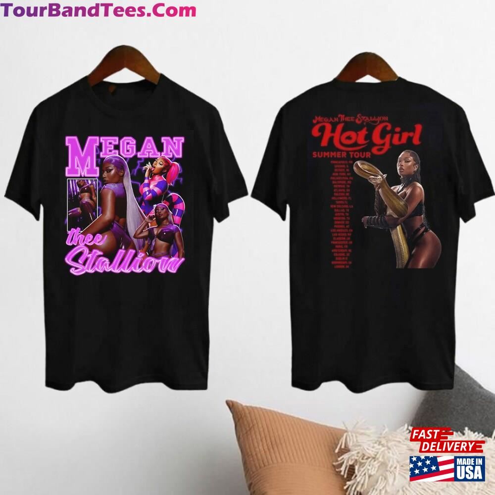 Hot Girl Summer Tour Shirt Megan Thee Stallion Fan Gift Merch Hoodie T-Shirt 29Uf116916 – Utopia Fashion