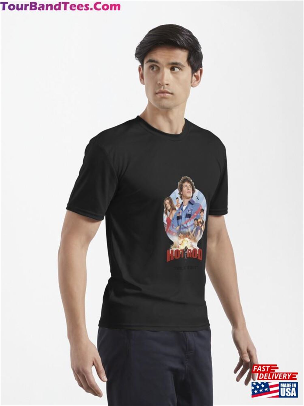 Hot Rod Movie Andy Samberg Active T-Shirt Classic 29Uf116934 – Utopia Fashion