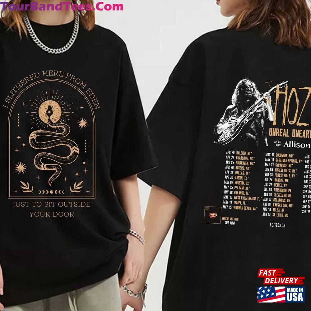 Hozier Tour Vintage Shirt Unreal Unearth Merch Sweatshirt Hoodie 29Uf092210 – Utopia Fashion