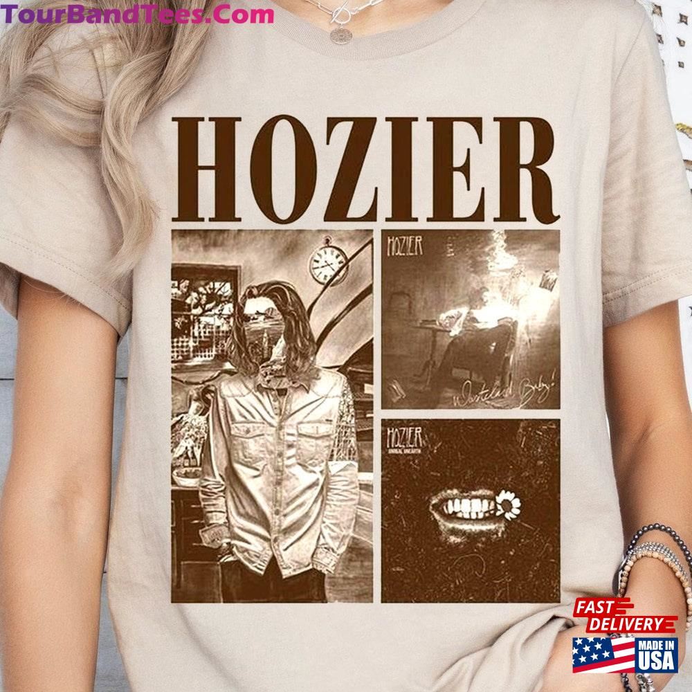 Hozier Albums Shirt Unreal Unearth Tour Merch Tee T-Shirt Classic 29Uf110921 – Utopia Fashion