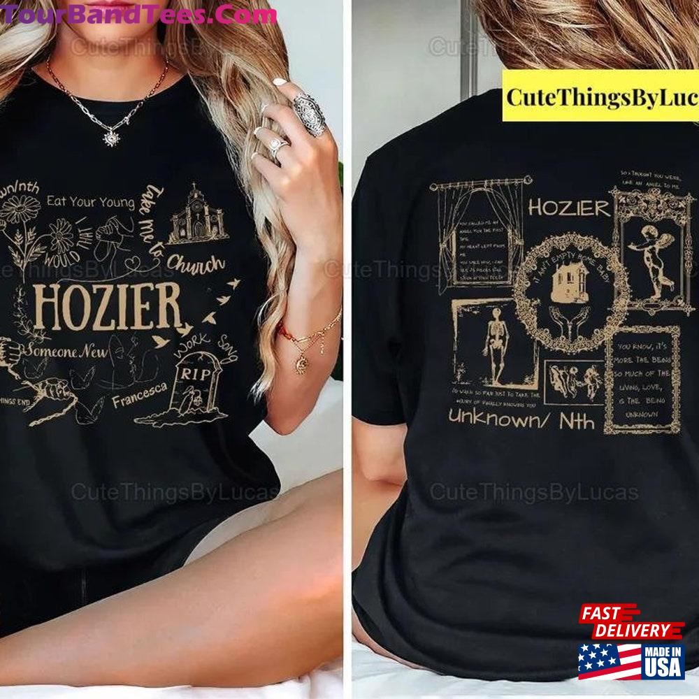 Hozier Tour Unreal Unearth Shirt T-Shirt Classic 29Uf100875 – Utopia Fashion