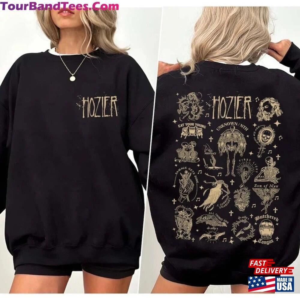 Hozier Tour Shirt Unreal Unearth Sweatshirt Classic Hoodie 29Uf096728 – Utopia Fashion