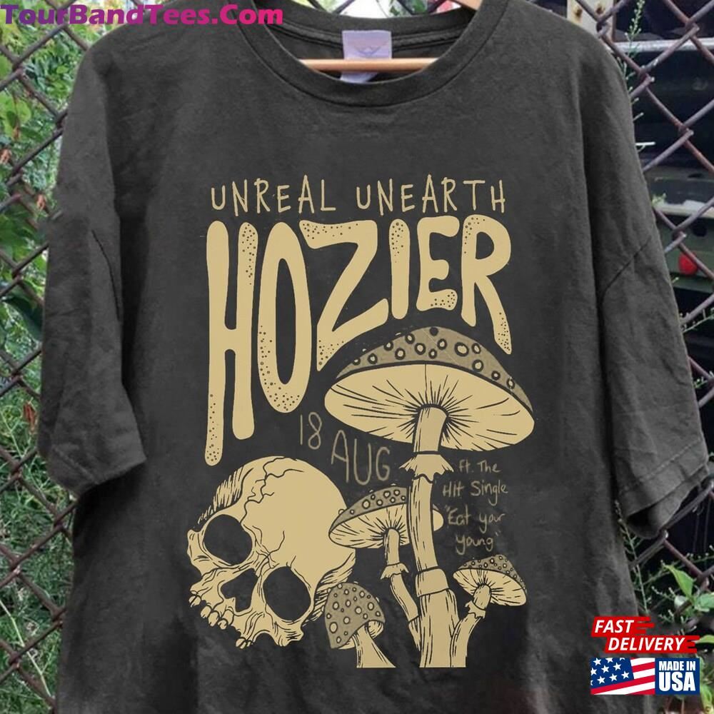 Hozier Unreal Unearth Tour Shirt Vintage Album Graphic Sweatshirt Unisex 29Uf117265 – Utopia Fashion