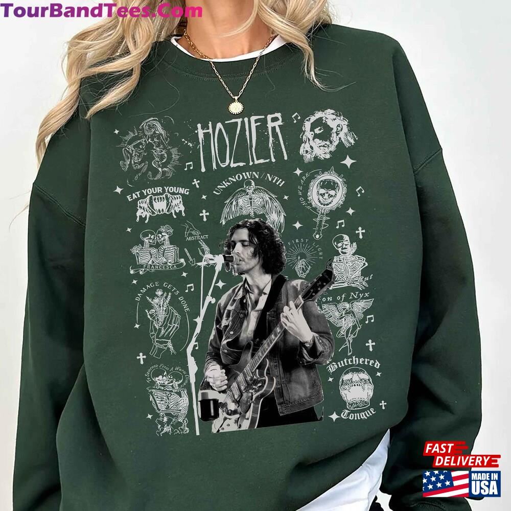 Hozier Unreal Unearth Tour T-Shirt Hollywood Bowl Even Shirt Classic Unisex 29Uf116082 – Utopia Fashion