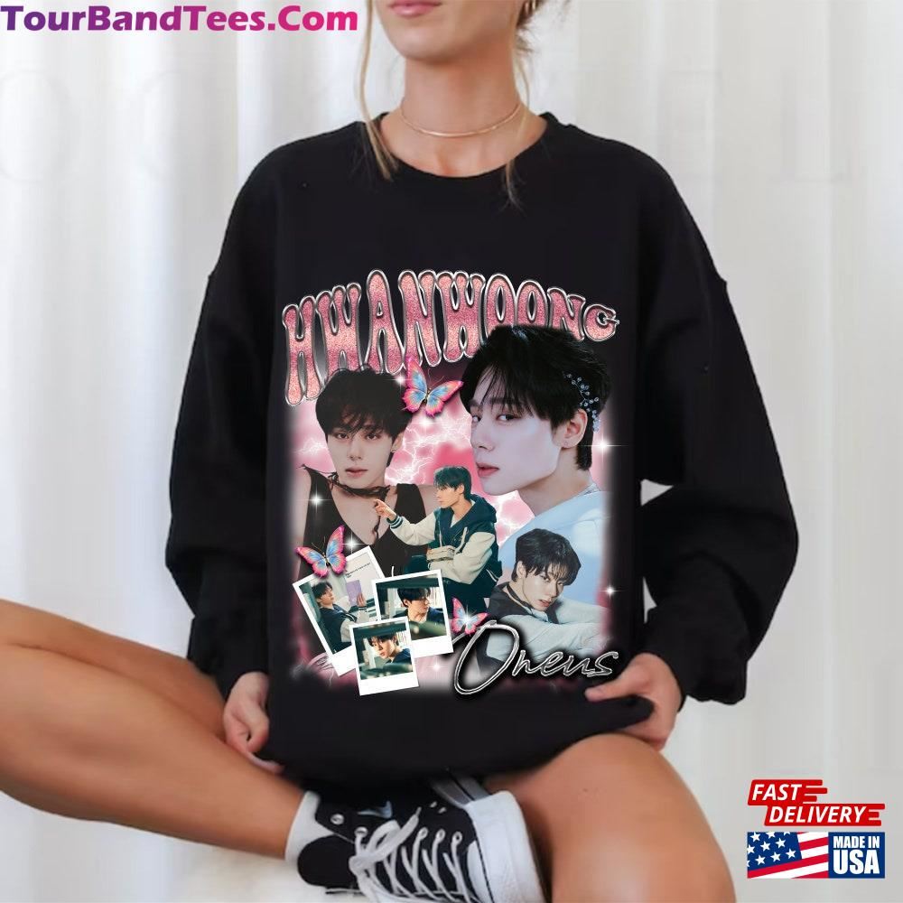 Hwanwoong Oneus T-Shirt La Dolce Vita Tour 2Nd World Shirt Sweatshirt Unisex 29Uf115950 – Utopia Fashion