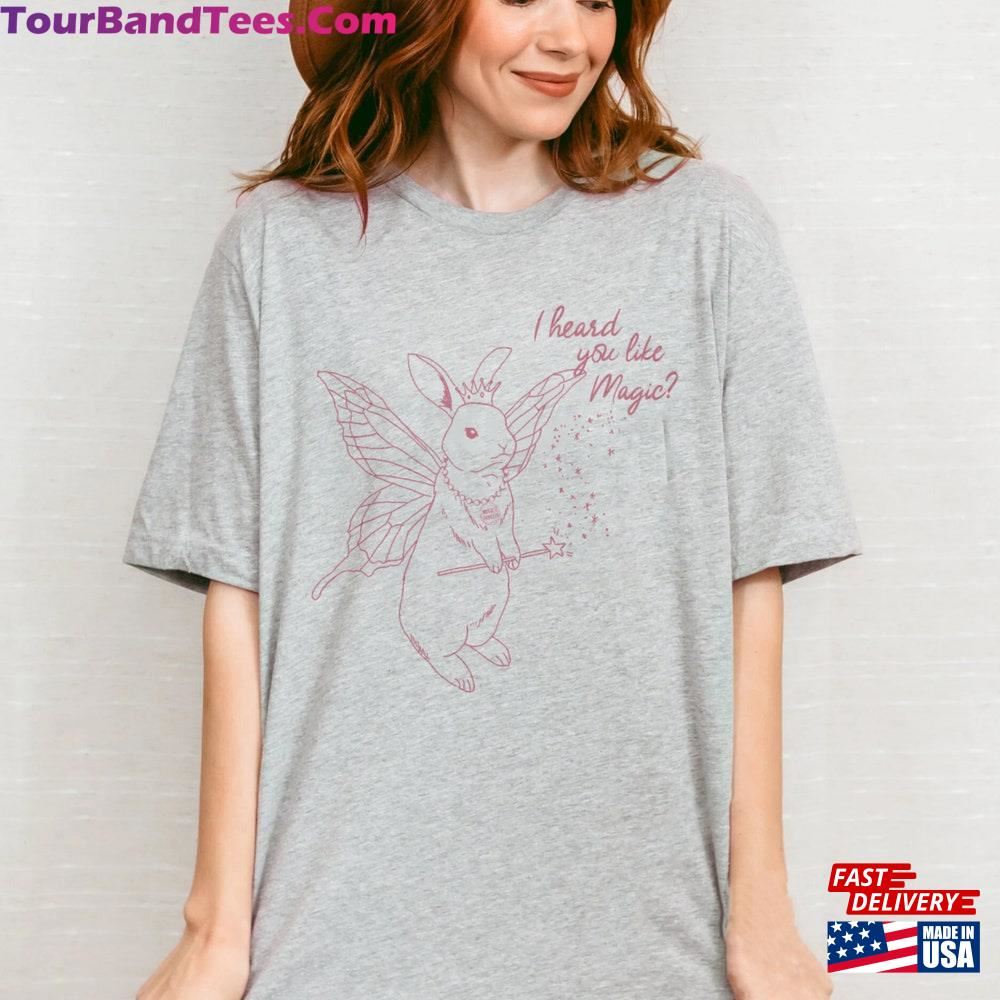 I Heard You Like Magic Shirt Chappell Song Roan Rabbit And A Wand Classic T-Shirt 29Uf097877 – Utopia Fashion