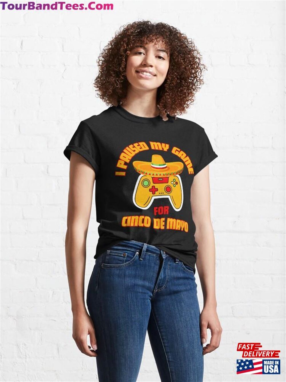 I Stopped My Game For Cinco De Mayo Classic T-Shirt 29Uf117134 – Utopia Fashion