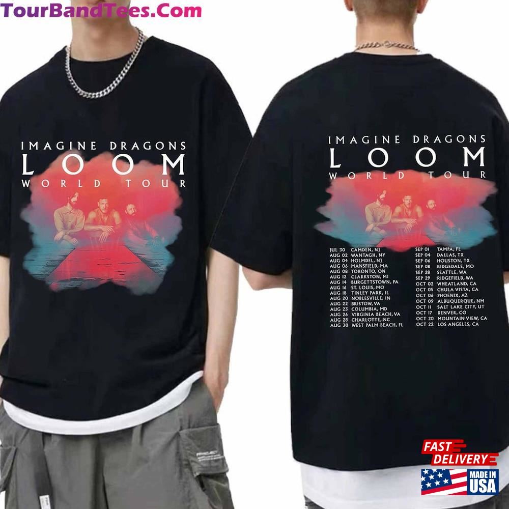 Imagine Dragons Loom Tour Comfort Colors T-Shirt Band Fan Shirt Sweatshirt Unisex 29Uf098019 – Utopia Fashion