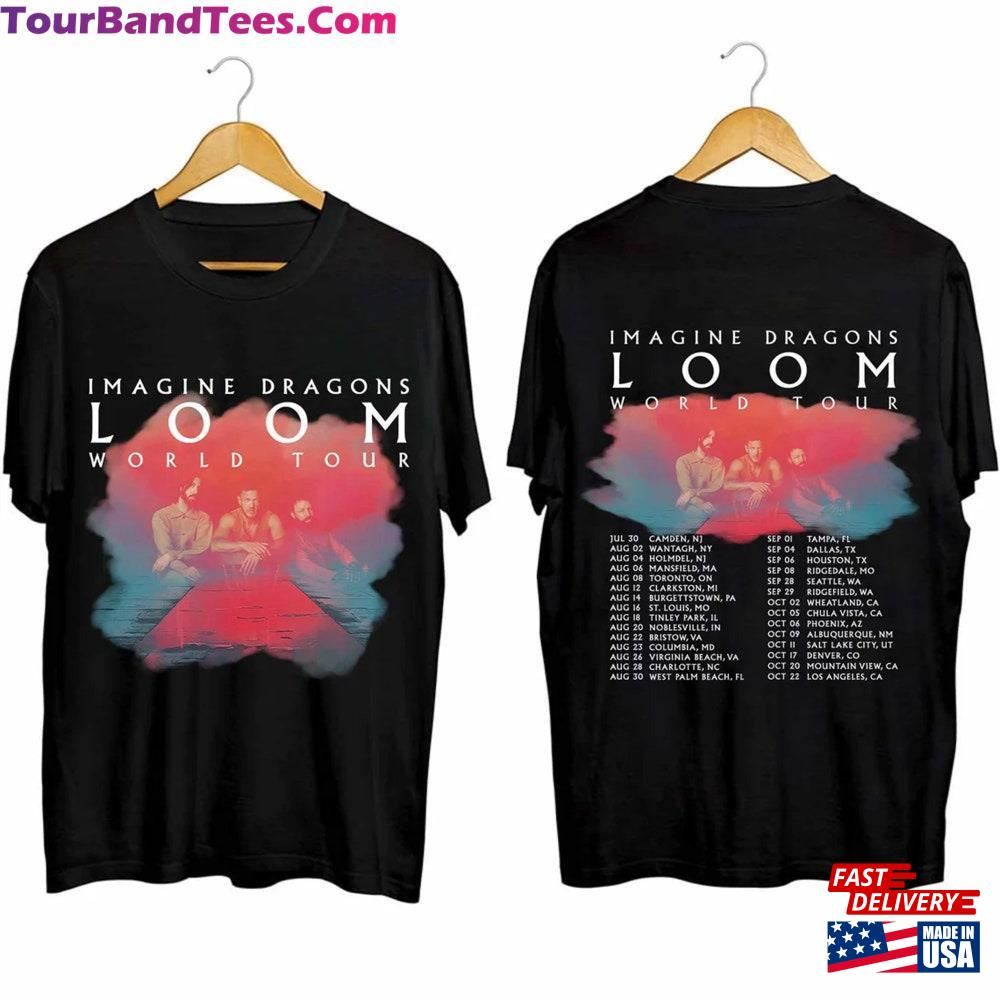 Imagine Dragons Loom Tour Shirt Band Fan Concert T-Shirt Classic 29Uf112381 – Utopia Fashion