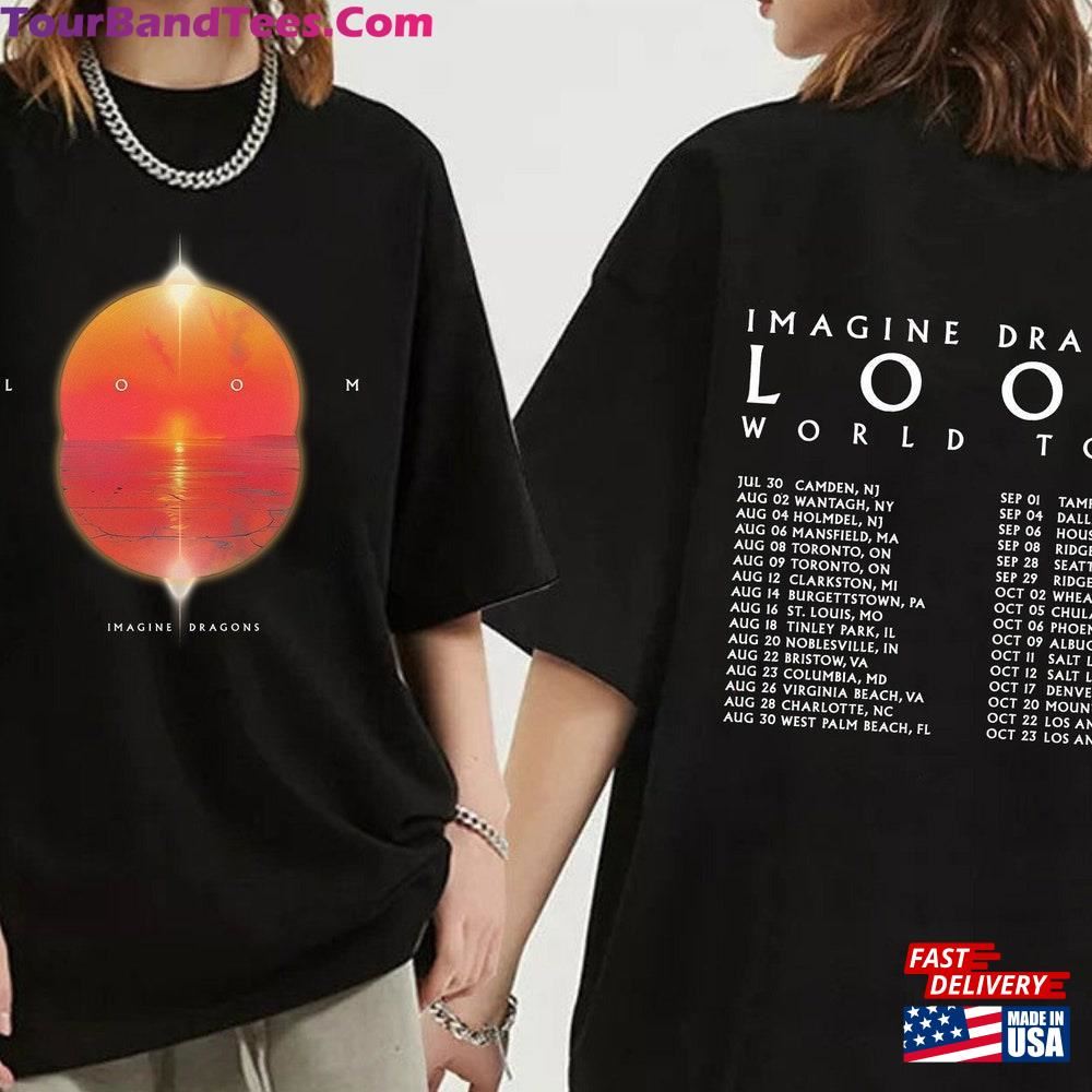 Imagine Dragons Loom Tour Shirt Band Fan Hoodie Sweatshirt 29Uf092097 – Utopia Fashion