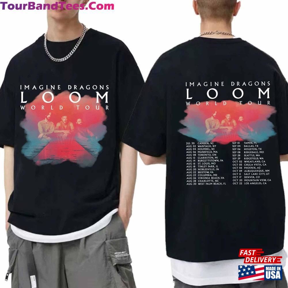 Imagine Dragons Loom Tour Shirt Band Fan Unisex T-Shirt 29Uf116903 – Utopia Fashion