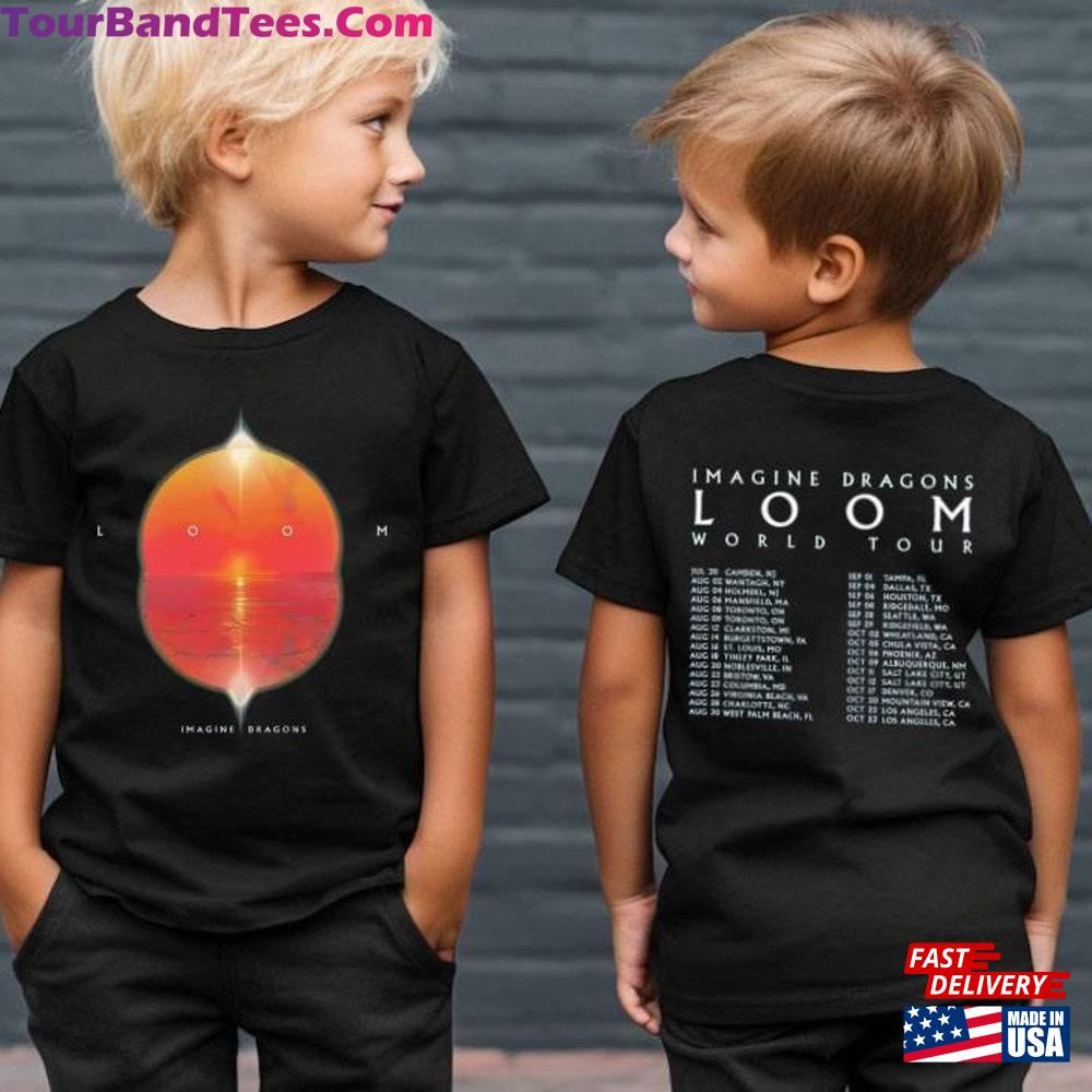 Imagine Dragons Youth Shirt Loom Tour Kids Band Fan Sweatshirt Classic 29Uf096602 – Utopia Fashion