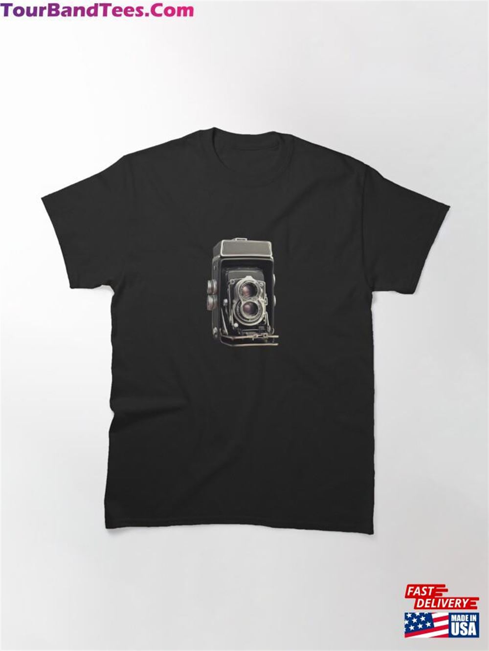 Impossible Retro Camera Funky Design Classic T-Shirt 29Uf112002 – Utopia Fashion