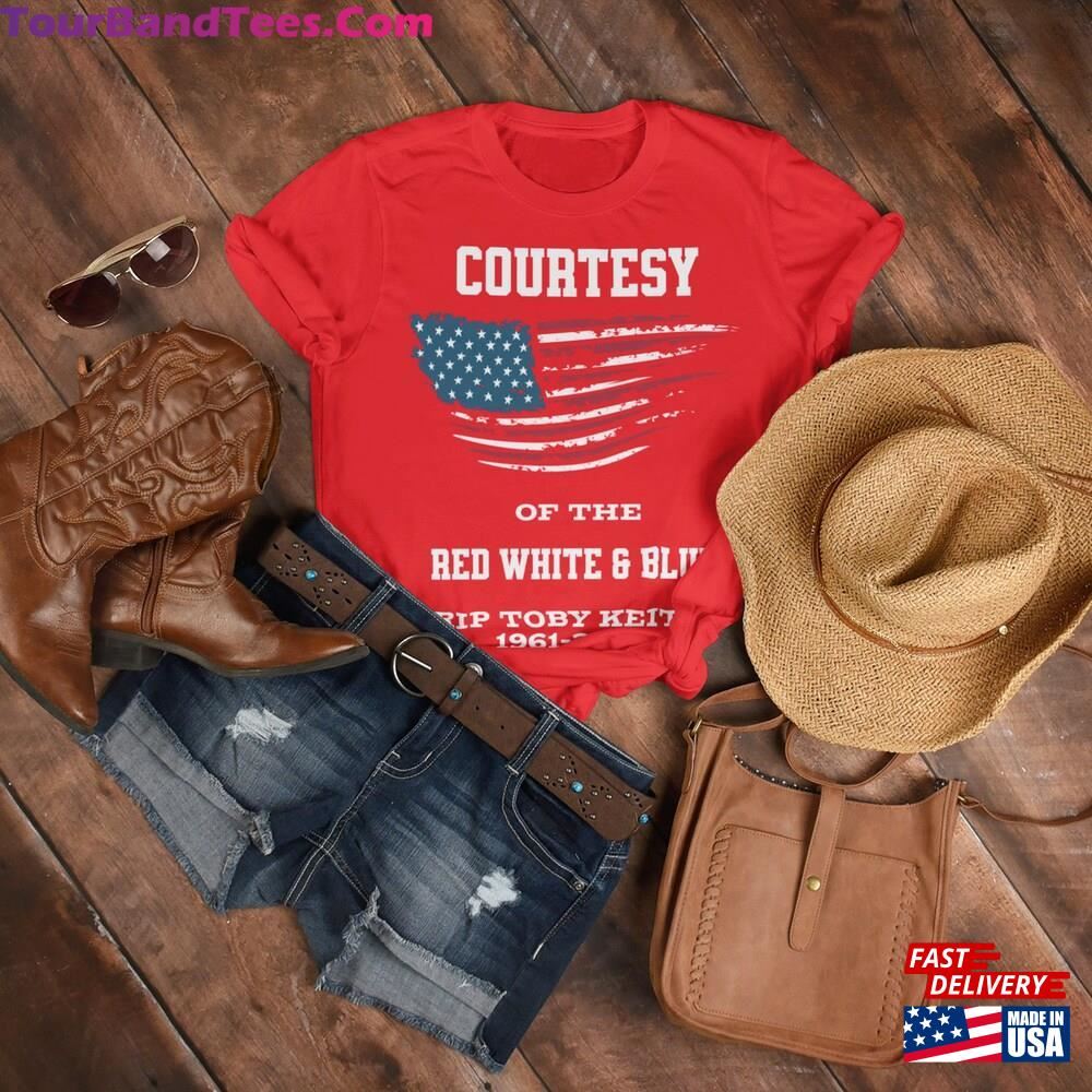 In Memory Of Toby Keith To Red White Blue Tshirt Classic T-Shirt 29Uf117845 – Utopia Fashion