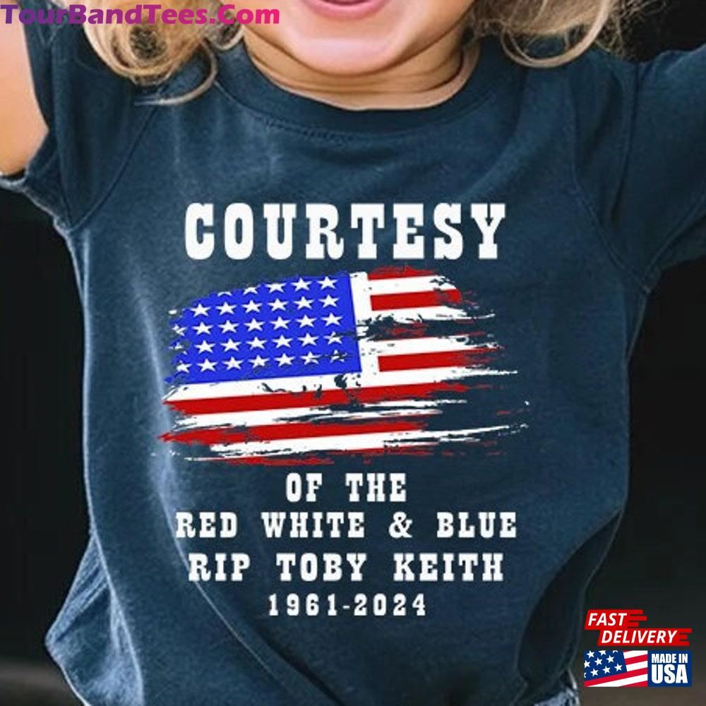 In Memory Of Toby Keith To Red White Blue Tshirt Usa Flag Country Music Lovers Sweatshirt T-Shirt 29Uf117963 – Utopia Fashion