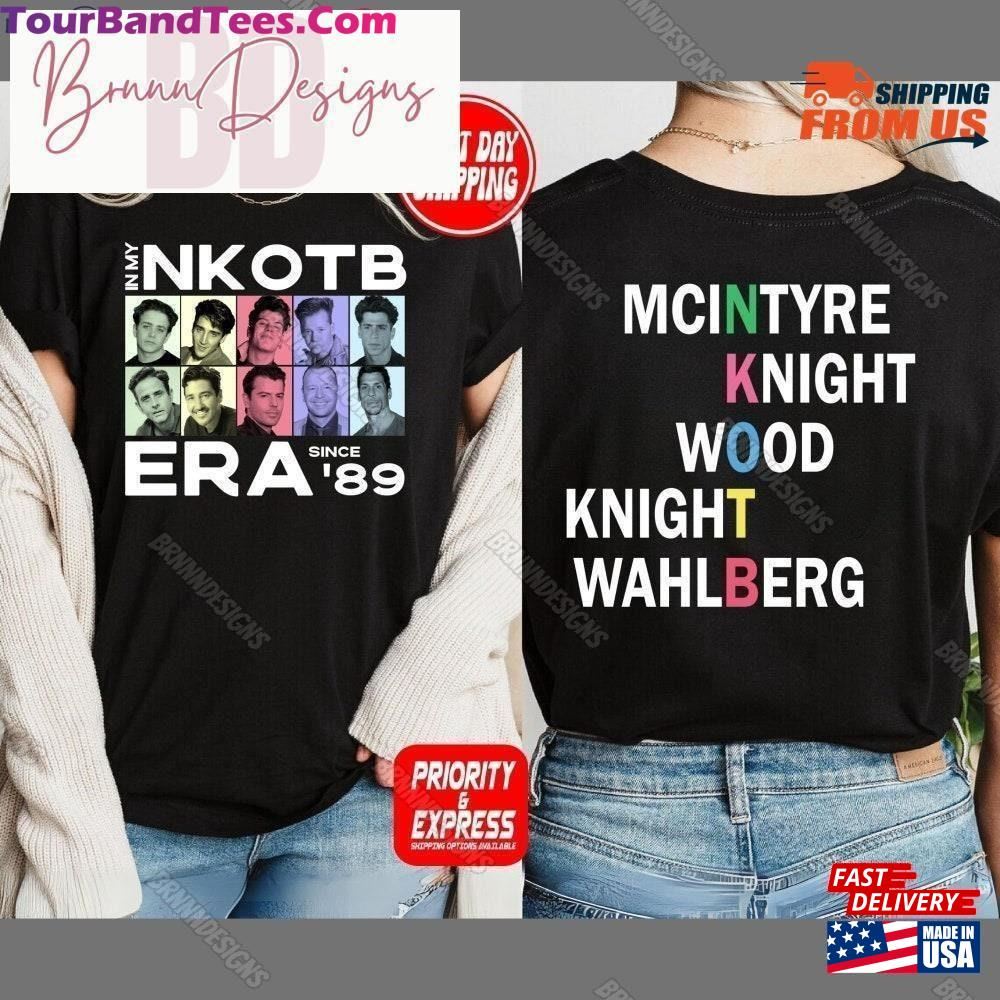 In My Nkotb Era Magic Summer Concert Shirt New Kids On The Block Vintage Group Sweatshirt Tour Unisex 29Uf092554 – Utopia Fashion