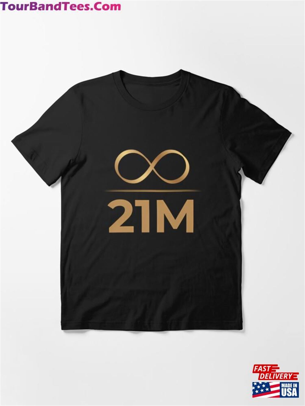 Inifinity Divide Million Bitcoin Essential T-Shirt Unisex 29Uf116724 – Utopia Fashion