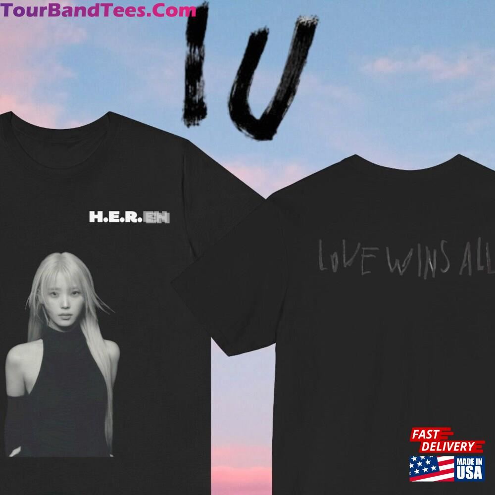 Iu H E R World Tour Shirt Kpop Classic Unisex 29Uf117542 – Utopia Fashion