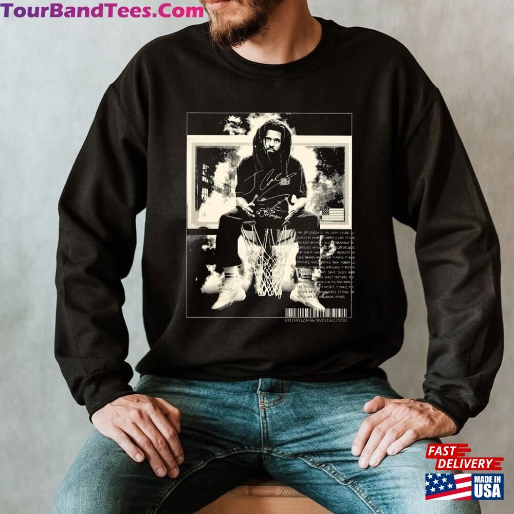 J Cole Vintage 90S Graphic Style T-Shirt Merch Blur Tour Album Hip Hop Rap Hoodie Classic 29Uf106788 – Utopia Fashion