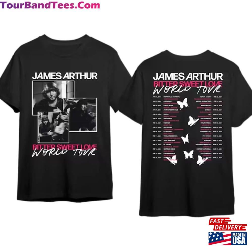 James Arthur Tour Shirt Merch Fan Gift Classic T-Shirt 29Uf101138 – Utopia Fashion