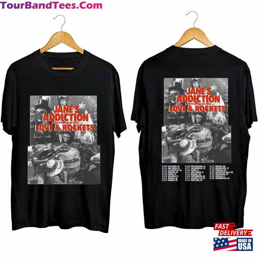 Janes Addiction Tour Shirt Band Fan Unisex Classic 29Uf117070 – Utopia Fashion