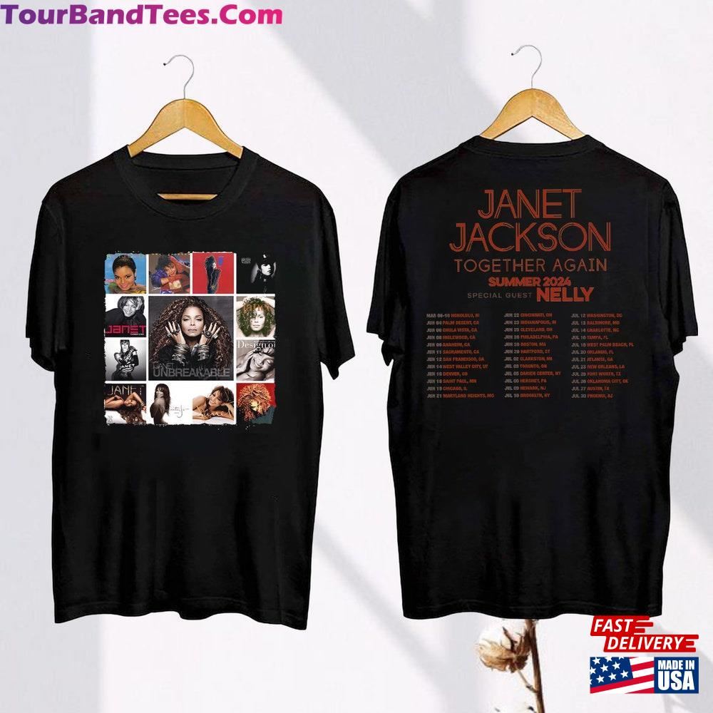 Janet Jackson 90S Vintage Shirt Summer Together Again Tour Fan Gift T-Shirt Sweatshirt 29Uf092233 – Utopia Fashion