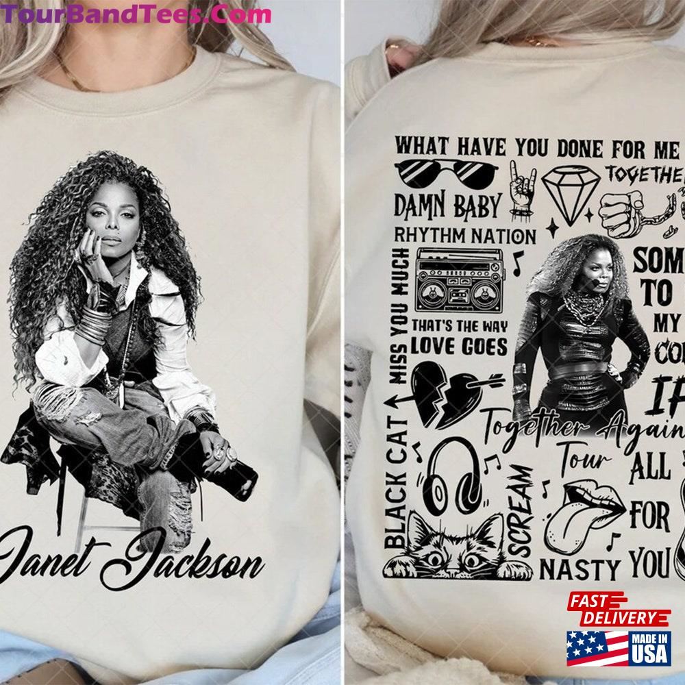 Janet Jackson Concert Tour Shirt Vintage Funny Trendy Classic Hoodie 29Uf096400 – Utopia Fashion