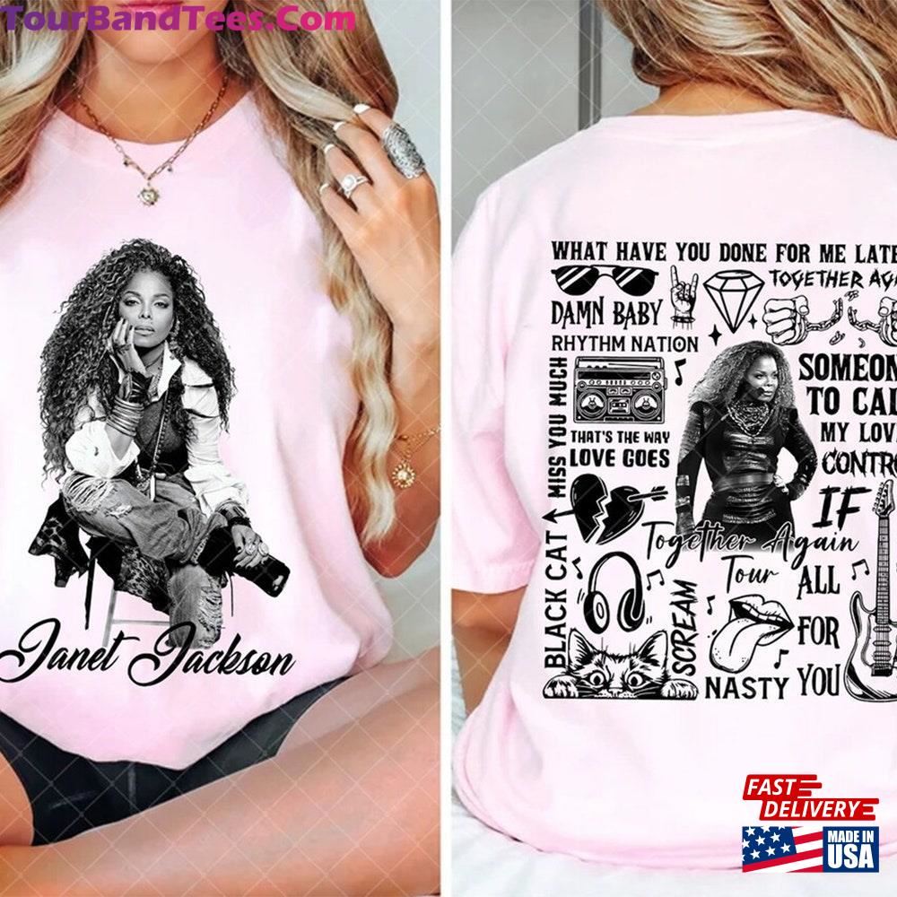 Janet Jackson Concert Tour Shirt Vintage Funny Trendy Classic Hoodie 29Uf096400 – Utopia Fashion