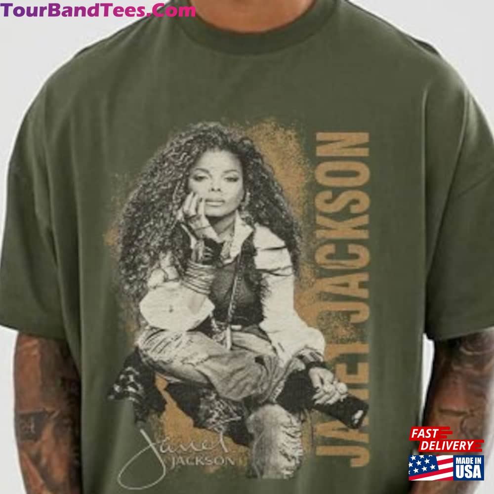 Janet Jackson Signature Shirt 90S Vintage Fan Gift T-Shirt Unisex 29Uf092831 – Utopia Fashion