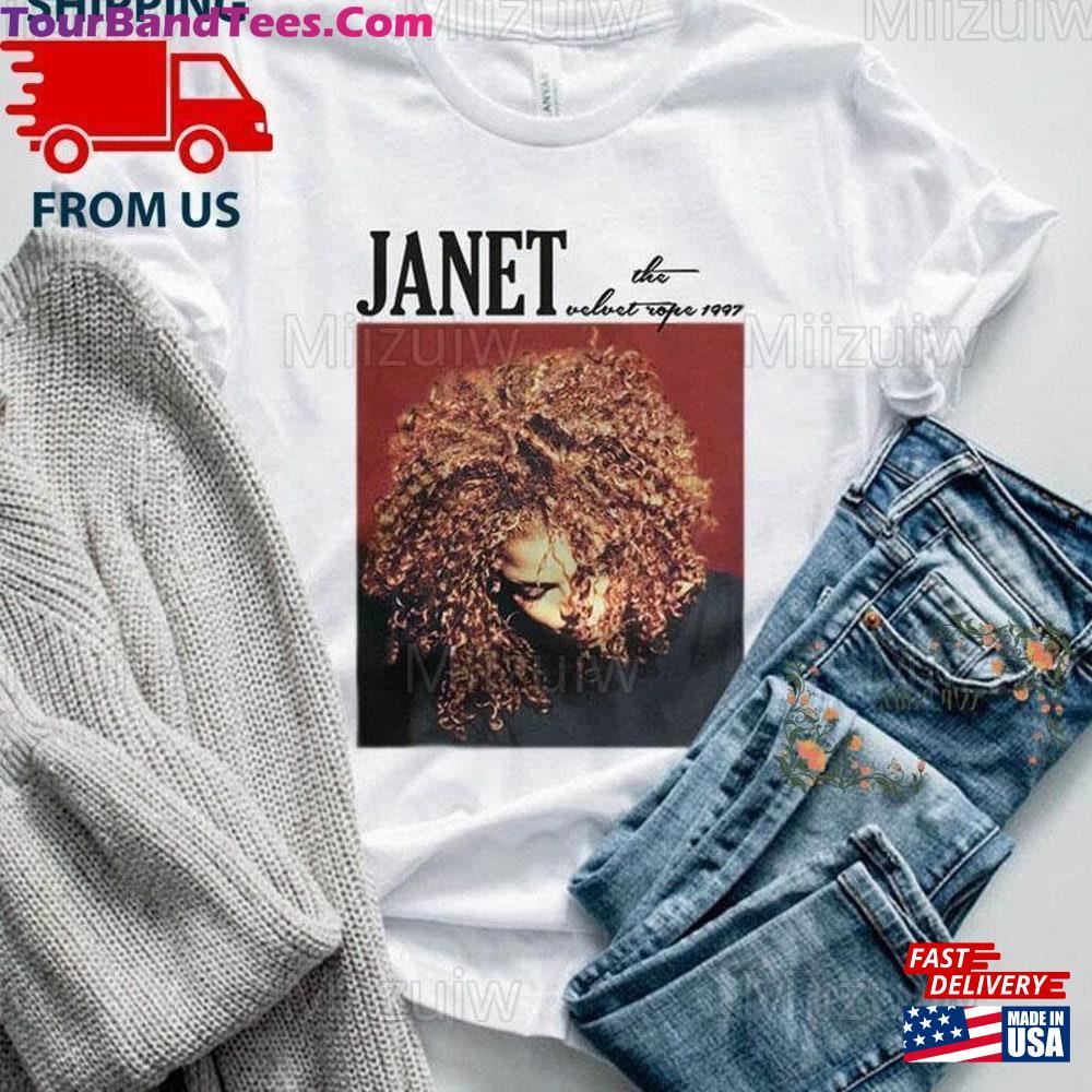 Janet Jackson T-Shirt Shirt Velvet Rope Music Hoodie 29Uf107000 – Utopia Fashion