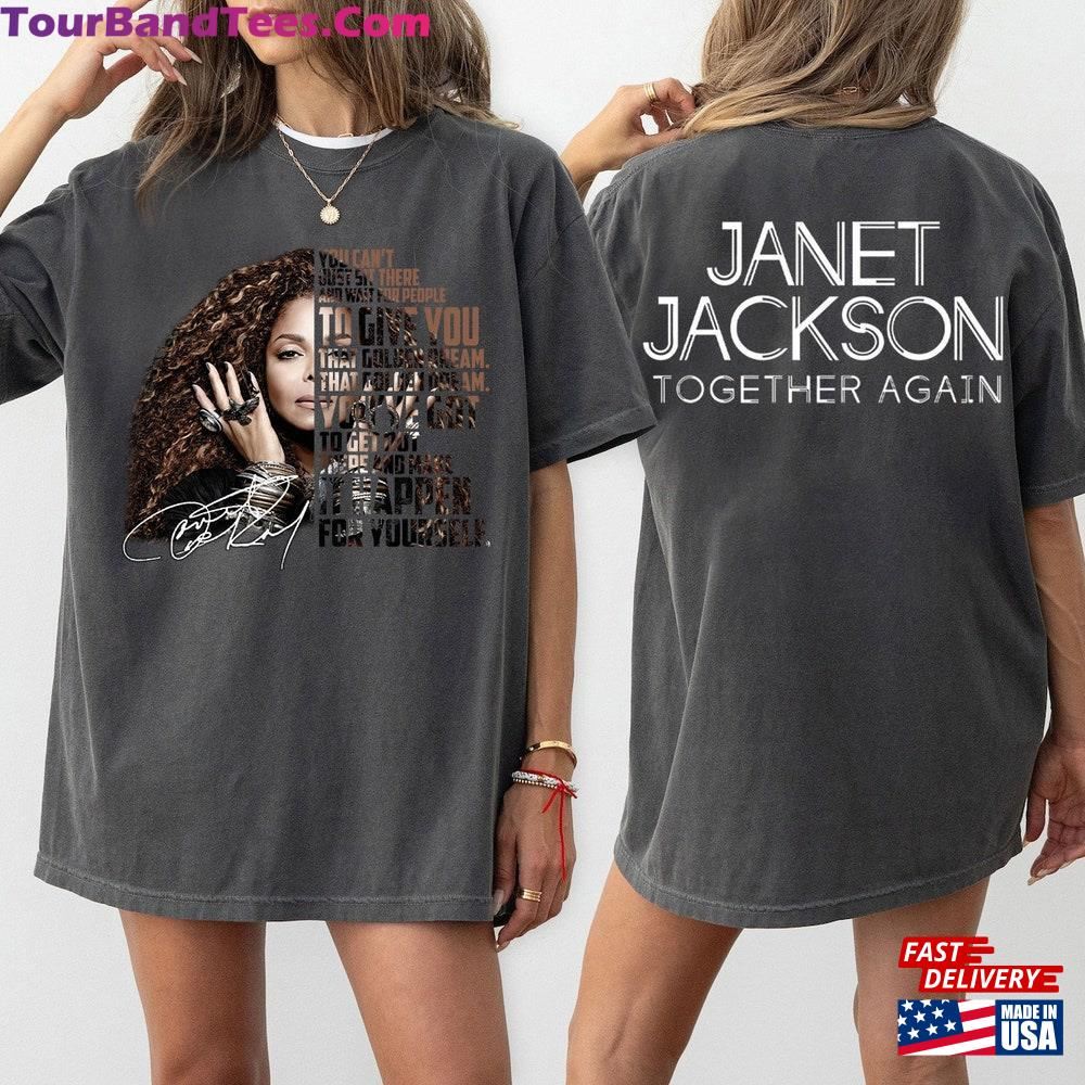 Janet Jackson Together Again Tour Side Shirt Fan Gift Hoodie Classic 29Uf117256 – Utopia Fashion