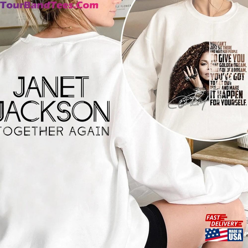 Janet Jackson Together Again Tour Side Shirt Fan Gift T-Shirt Sweatshirt 29Uf115941 – Utopia Fashion