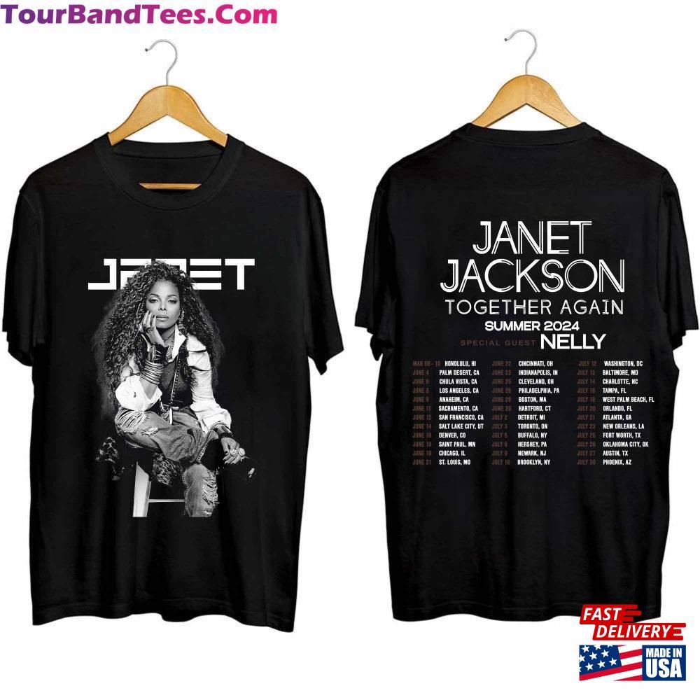 Janet Jackson Together Again Summer Tour Shirt Concert Classic T-Shirt 29Uf097902 – Utopia Fashion