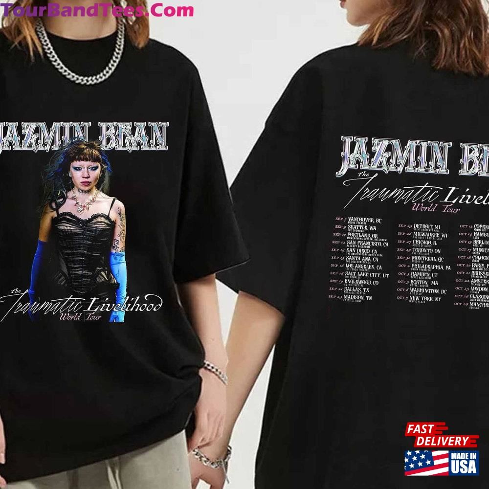 Jazmin Bean Traumatic Livelihood World Tour Shirt Fan Hoodie Sweatshirt 29Uf101468 – Utopia Fashion