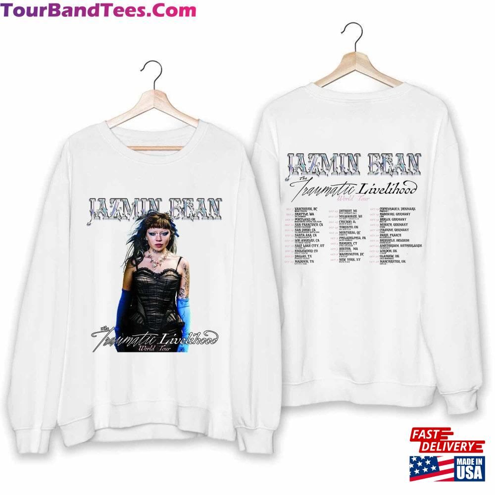 Jazmin Bean Traumatic Livelihood World Tour Shirt Fan Hoodie Sweatshirt 29Uf101468 – Utopia Fashion