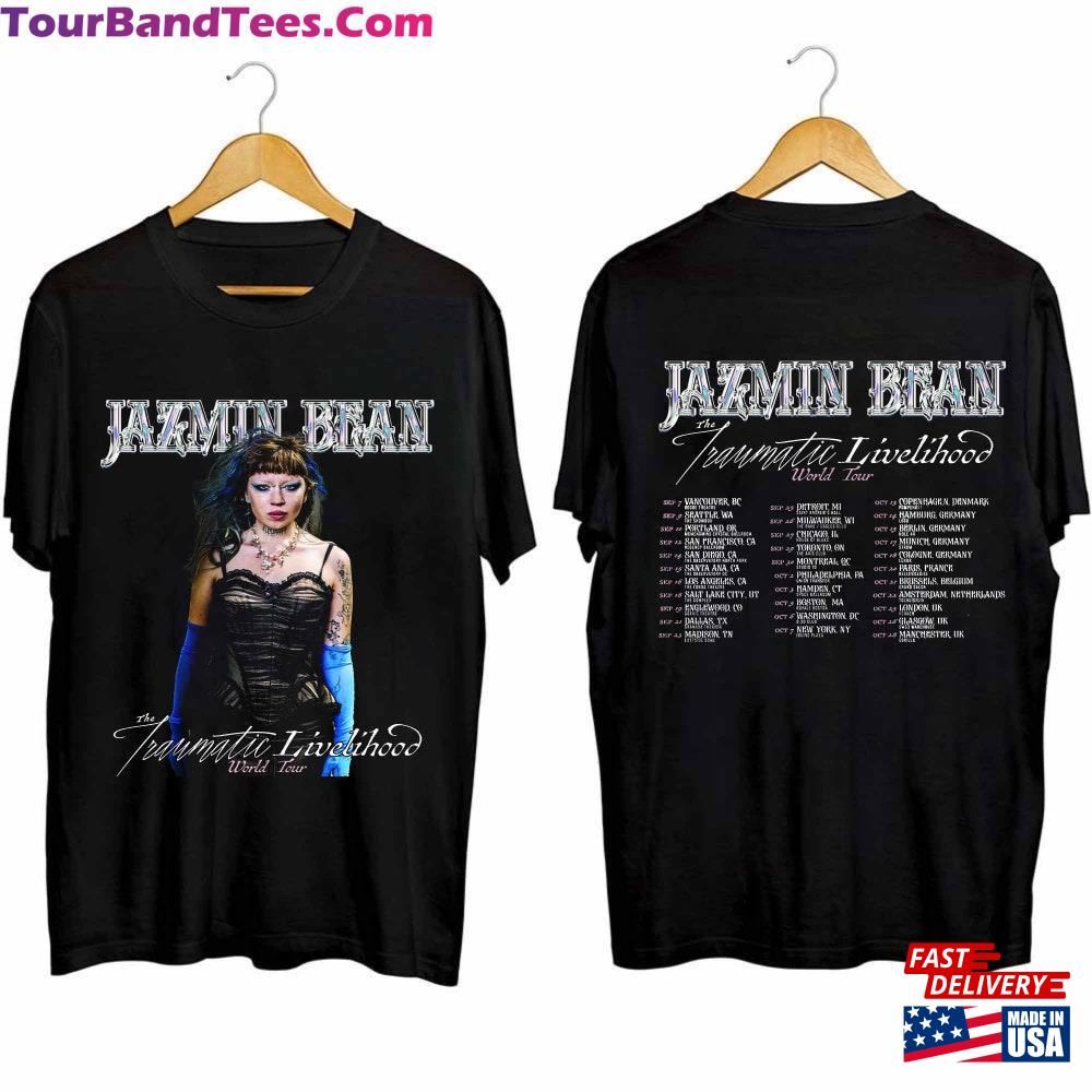 Jazmin Bean Traumatic Livelihood World Tour Shirt Fan Hoodie T-Shirt 29Uf106123 – Utopia Fashion