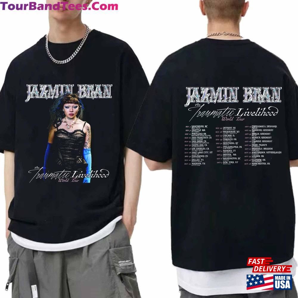 Jazmin Bean Traumatic Livelihood World Tour Shirt Fan Hoodie Unisex 29Uf101537 – Utopia Fashion