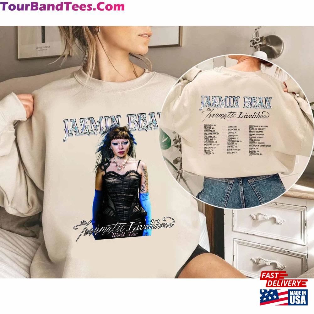 Jazmin Bean Traumatic Livelihood World Tour Shirt Fan Hoodie Unisex 29Uf101537 – Utopia Fashion