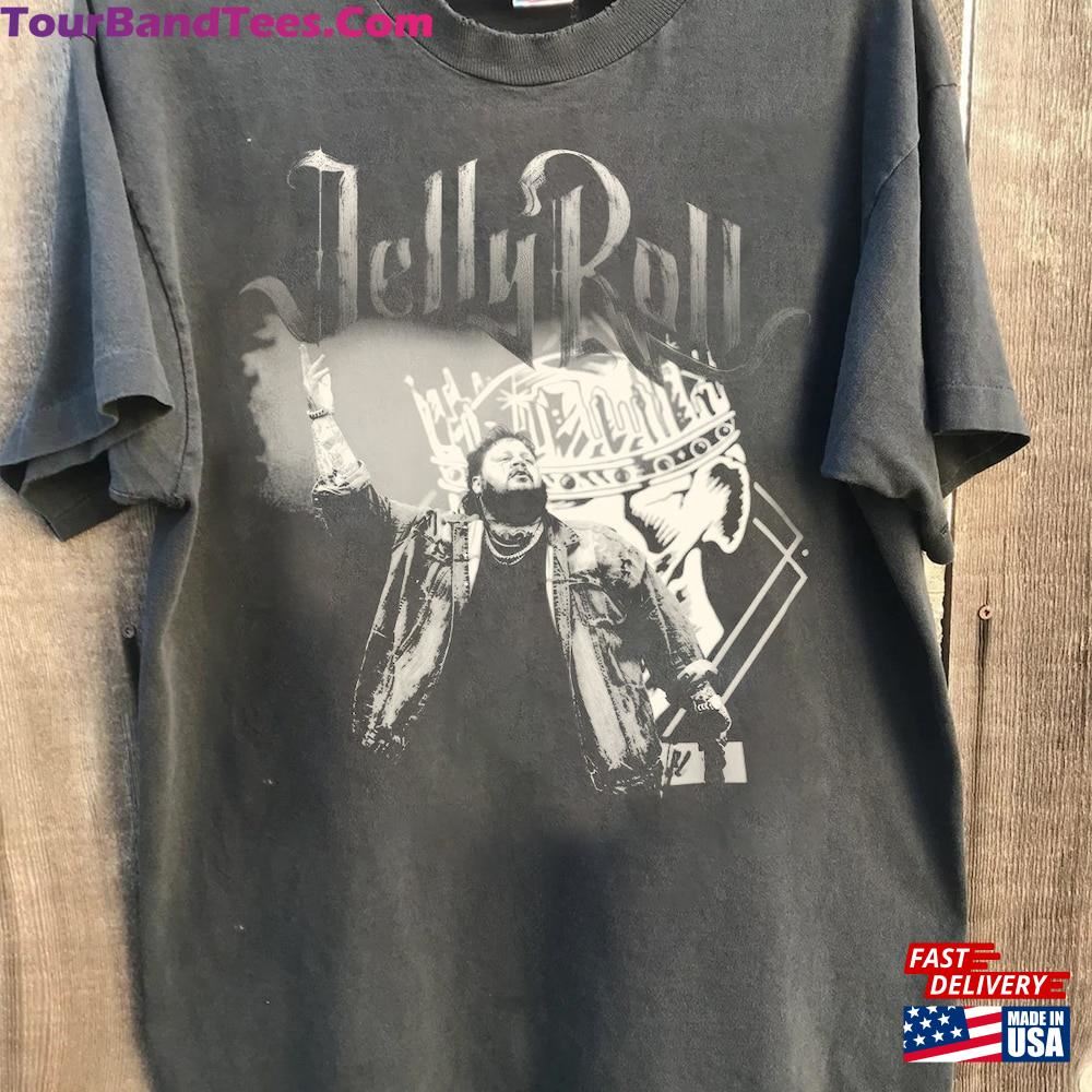 Jelly Roll The Beautifully Broken Tour Shirt 90S Vintage Graphic T-Shirt Classic 29Uf111654 – Utopia Fashion