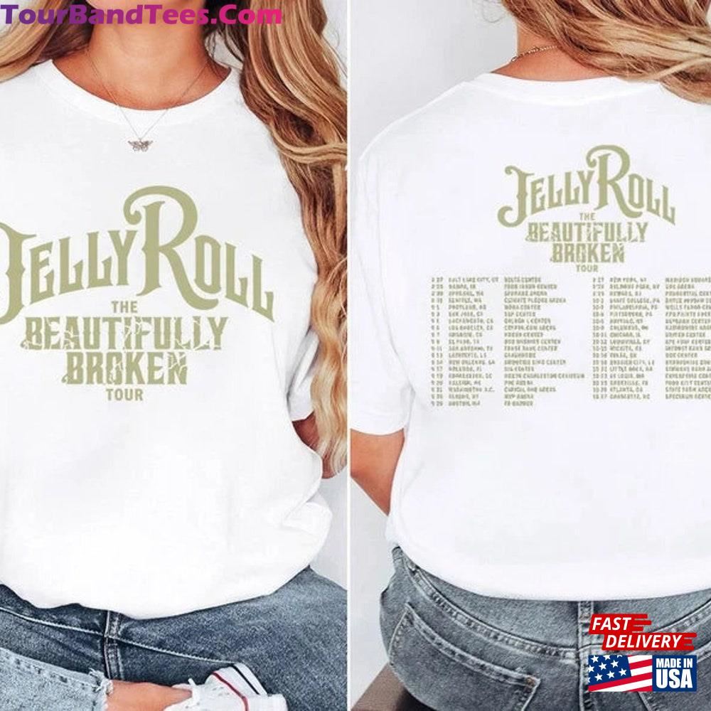 Jelly Roll The Beautifully Broken Tour Shirt Fan Concert Classic Unisex 29Uf098187 – Utopia Fashion